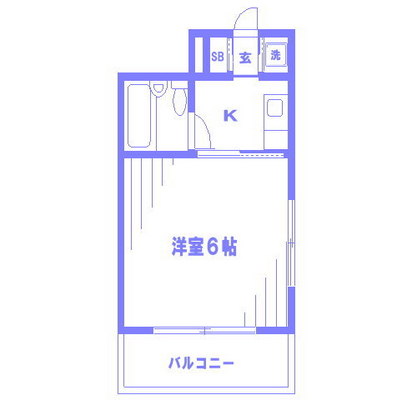 東京都文京区春日２丁目 賃貸マンション 1K