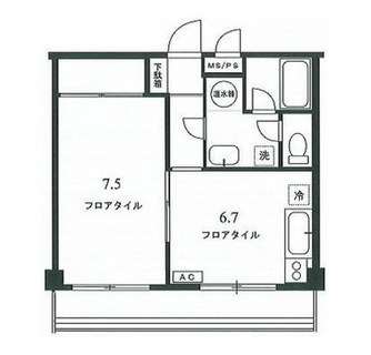東京都文京区水道１丁目 賃貸マンション 1DK