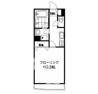 東京都新宿区神楽坂５丁目 賃貸マンション 1K