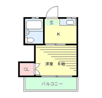 東京都新宿区神楽坂６丁目 賃貸アパート 1K
