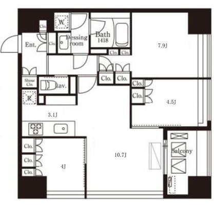 飯田橋 マンション 3LDK