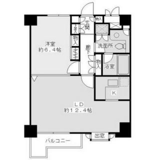 東京都新宿区下宮比町 賃貸マンション 1LDK