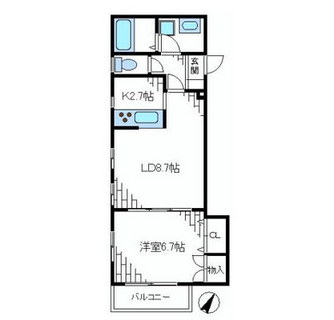 東京都新宿区若宮町 賃貸マンション 1LDK