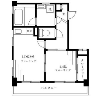 東京都新宿区新小川町 賃貸マンション 1LDK