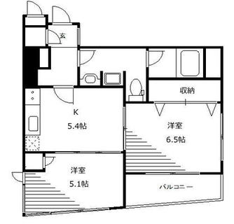 東京都文京区水道１丁目 賃貸マンション 2K