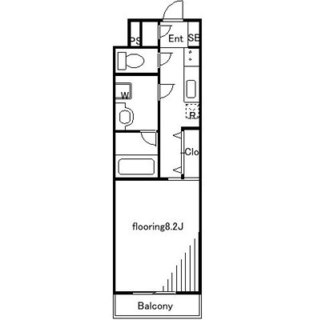 東京都新宿区新小川町 賃貸マンション 1K