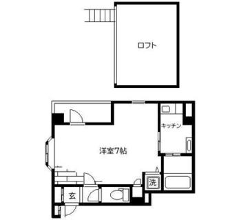 東京都文京区後楽２丁目 賃貸マンション 1K