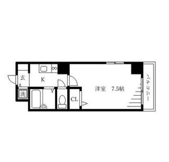 東京都千代田区飯田橋２丁目 賃貸マンション 1K